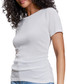 Sanctuary Women's Dressy Twist Tee White detail