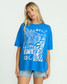Billabong Women's Summer Nights Tee in True Blue Billabong Women's Summer Nights Tee in True Blue