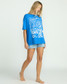 Billabong Women's Summer Nights Tee in True Blue