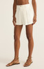Z Supply Women's Topanga Linen Shorts in White