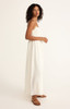 Z Supply Women's Bayside Linen Maxi Dress in White