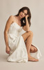 Z Supply Women's Citadelle Embroidered Linen Maxi Dress in White