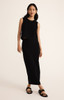 Z Supply Women's Gail Midi Skirt in True Black