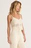 Z Supply Women's Tay Crochet Cropped Tank Top in Sea Salt