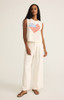 Z Supply Women's Stars & Stripes La Mer Tank in Sea Salt