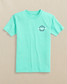 The Southern Tide Boys' Ride the Tide Tee in Mint