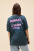 Daydreamer Women's Metallica Live on Tour Merch Tee