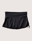 Carve Designs Women's Hoku Swim Skort in Black front view