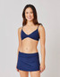 Carve Designs Women's Hoku Swim Skort in Navy full length