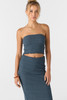O'Neill Women's Terra Tube Top in Slate O'Neill Women's Terra Tube Top in Slate