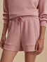 Varley Women's Atrium High Rise Shorts in Rose Marl detail view