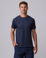 Rhone Atmosphere Tee Navy Heather front