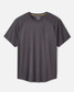 Rhone Men's Atmosphere Tee in Asphalt Heather