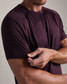 Rhone Atmosphere Tee Mulberry Heather full