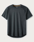 Rhone Atmosphere Tee Pine Grey detail