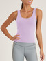 Thrive Societe Women's Endure U-Neck Tank Top in Lavender Sorbet