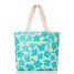 Aloha Collection Day Tripper Tote Bag in Puakenikeni Buds - Blue Lagoon