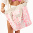 Aloha Collection Day Tripper Tote Bag in Lei Stand - Pinks