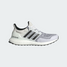 The Adidas Men's Ultraboost 1.0 Running Shoes in White and Black The Adidas Men's Ultraboost 1.0 Running Shoes in White and Black