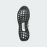 adidas Men's Ultraboost 1.0 Running Shoes white and black heel counter view