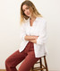 Marine Layer Women's Jane Relaxed Button Shirt in White
