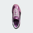 The Adidas Women's Gazelle Indoor Shoes in Metallic Purple