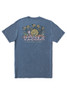 The Vissla Men's Snails Pace Cosmic Wash Tee in Blue