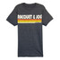 Racquet & Jog Bueller Tee in Charcoal
