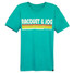 Racquet & Jog Bueller Tee in Green