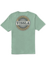 The Vissla Men's Scoundrels Tee in Agave
