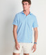 The Vineyard Vines Men's Surf Polo in Blue