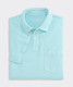 The Vineyard Vines Men's Surf Polo in Sea Splash