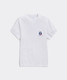 Vineyard Vines Men's USA Flag Mountain Dog Pocket Tee