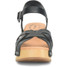 Kork-Ease Women's Ester Sandals Black front view