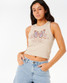 Rip Curl Women's Butterfly Rib Tank in Natural Rip Curl Women's Butterfly Rib Tank in Natural