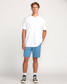 Billabong Men's Crossfire Submersible 19" Hybrid Shorts in Carolina Blue