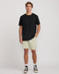 Billabong Men's Crossfire Submersible 19" Hybrid Shorts in Moon front view