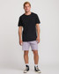 Billabong Men's Crossfire Submersible 19" Hybrid Shorts in Light Purple front view