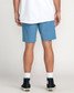 Billabong Men's Crossfire Submersible 19" Hybrid Shorts in Carolina Blue side view