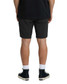 Billabong Men's Crossfire Submersible 19" Hybrid Shorts in Black front view