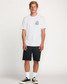 Billabong Men's Portal Premium Tee White back view