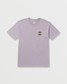 Billabong Men's Hollow Premium Tee in Light Purple front view