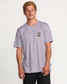 Billabong Men's Hollow Premium Tee in Light Purple full length
