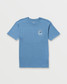 The Billabong Men's Sundown A/Div Tee in Carolina Blue