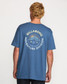 Billabong Men's Rockies A/Div Tee in Deep Blue back