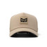 Melin Odyssey Stacked Hydro Snapback Hat Khaki front
