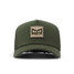 Melin Odyssey Stacked Hydro Snapback Hat Canopy/Khaki front