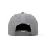 Melin A-Game Hydrolite Snapback Hat in Heather Grey back view