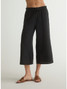 Bella Dahl Women's Wide Leg Crop Pant back view