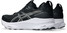 Asics Men's Gel-Kayano 32 Running Shoes Black and White heel counter detail